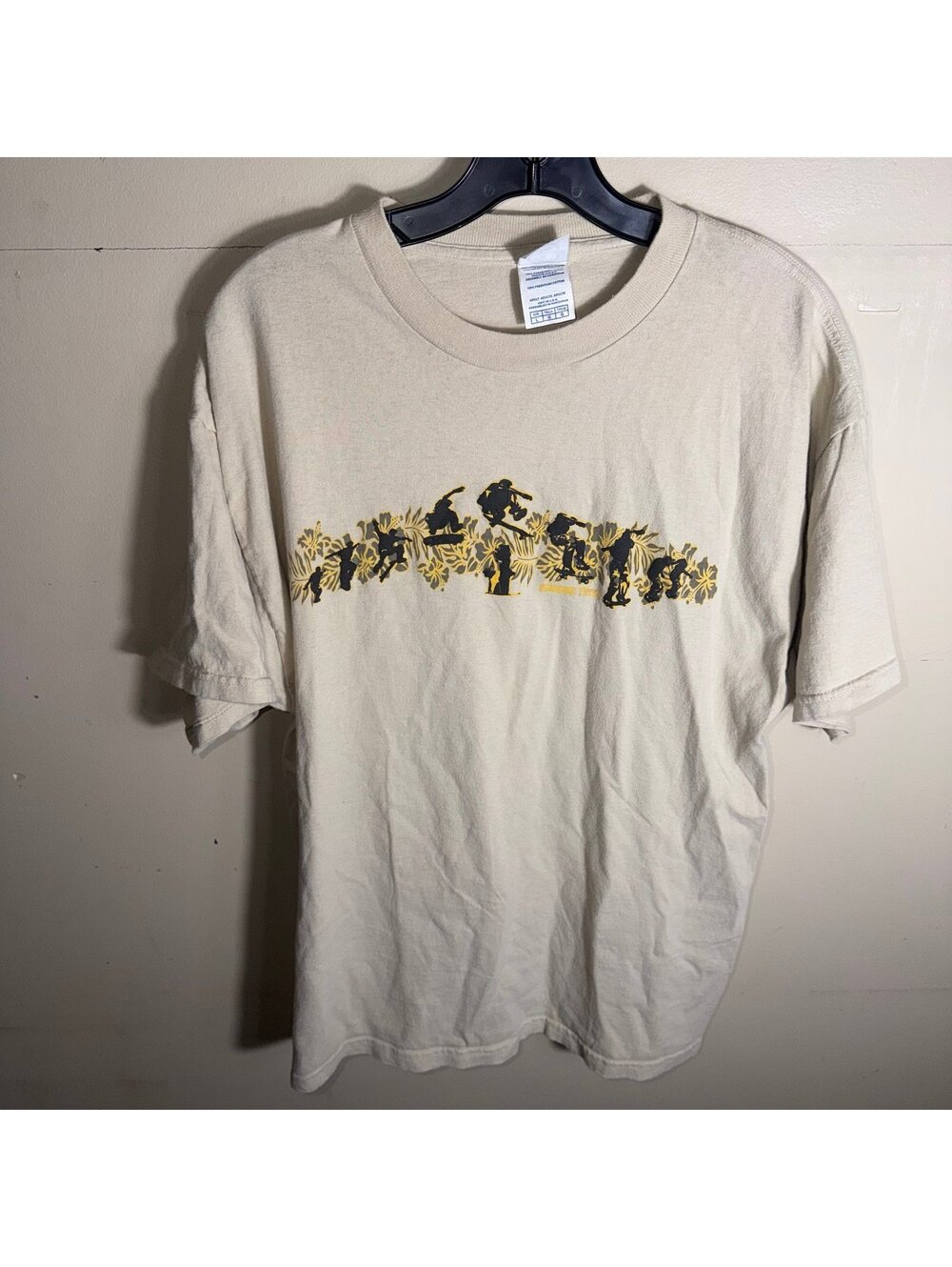 Skate Boarding Tribe Shirt Mens LG Vtg y2k 90s Rare Delta Pro Weight